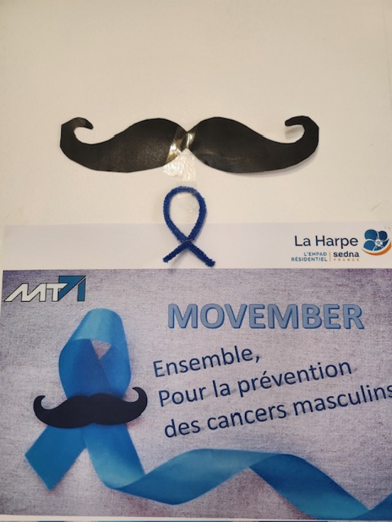 Novembre à La Harpe - Ensemble pour Movember ! 🌟